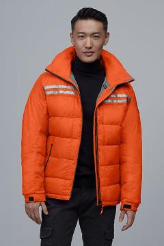 Chamarras Canada Goose Hombre Mexico - Summit Abrigos Naranjas RL0152874